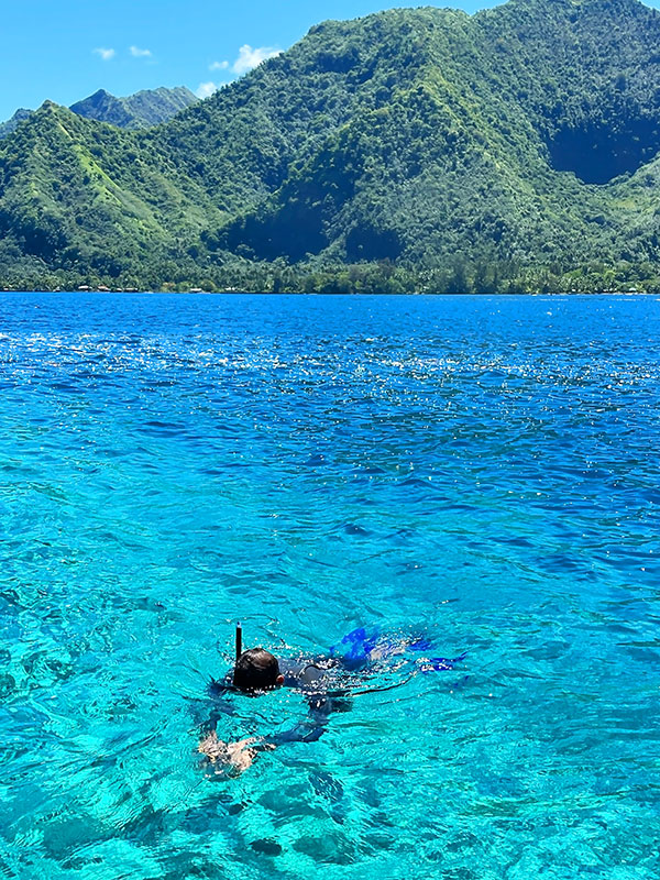 Snorkeling at the Wonderful Coral Head