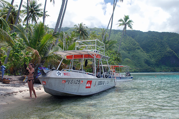 Taxi Boat spot de surf